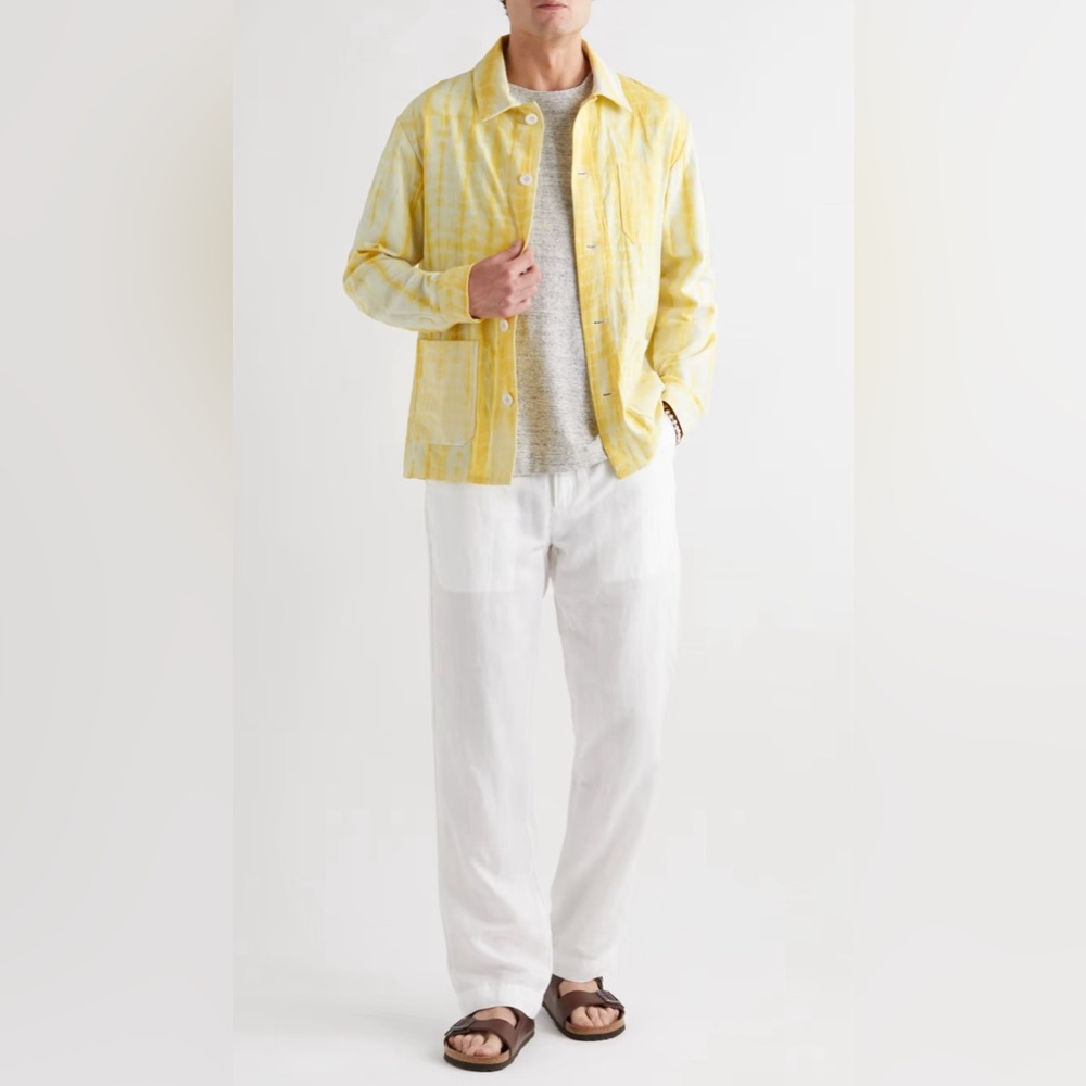 SMR DAYS Wittering Tie-Dyed Organic Cotton Jacket Men’s Size Small New